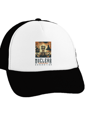 Nuclear generation kšiltovka truckerka Black cap