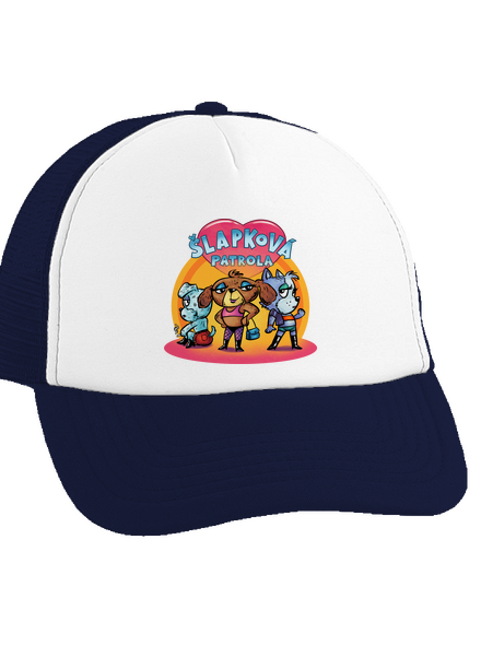 Šlapková patrola kšiltovka truckerka French Navy cap