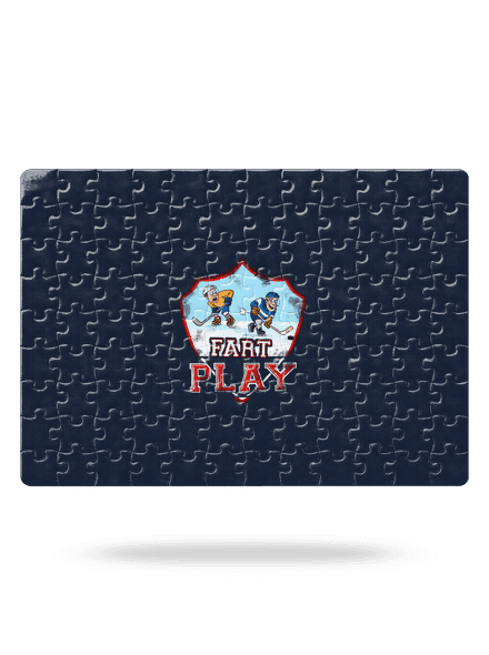 Fart Play puzzle White