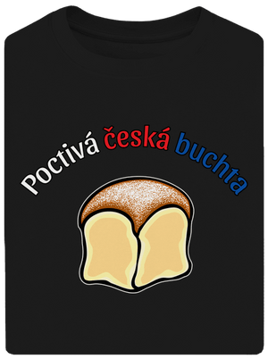 Poctivá buchta a klobása unisex tričko oversized Black