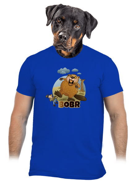 Bobr obr pánské tričko Royal Blue