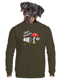 unisex mikina bez kapuce