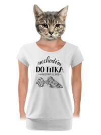 dámské tričko s lemem