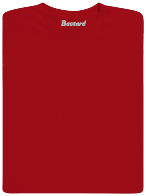 Bez potisku pánské dlouhý rukáv Red