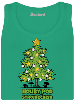 Houby pod stromečkem dámské tílko klasické Mint Mal