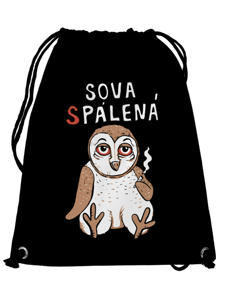 Sova Pálená vak Black
