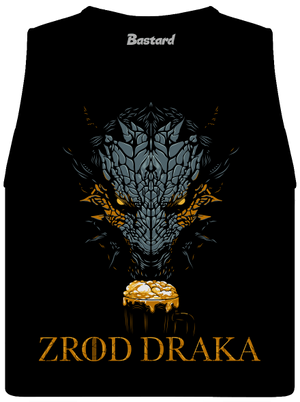 Zrod draka dámské tílko volné Black