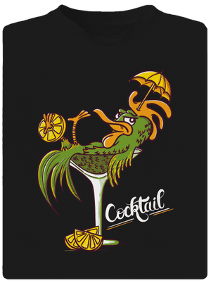 Cocktail dětské sportovní tričko Black