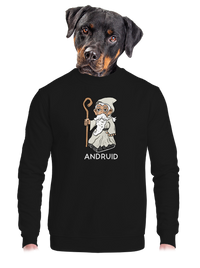 unisex mikina bez kapuce