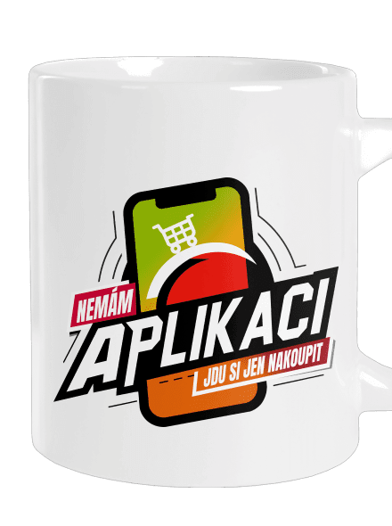 Nemám aplikaci velký hrnek White