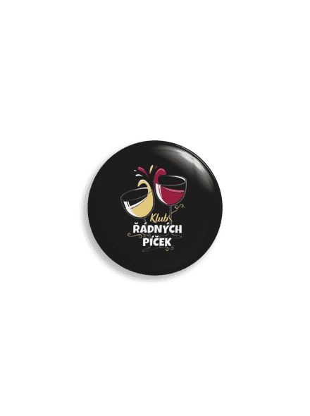 Klub řádných píček placka uni