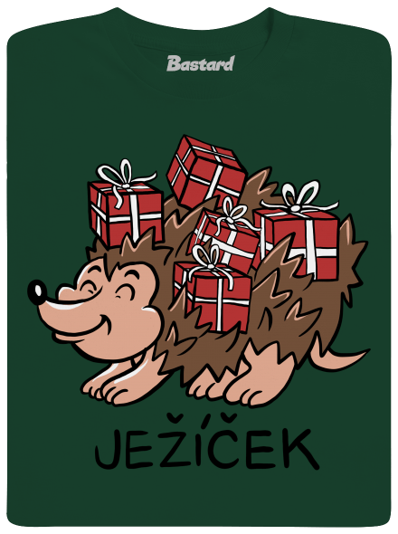 Ježíček pánské dlouhý rukáv Bottle Green