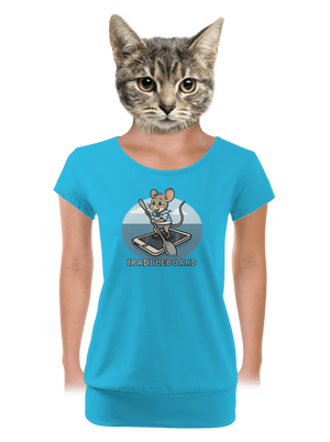 dámské tričko s lemem