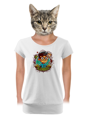 dámské tričko s lemem