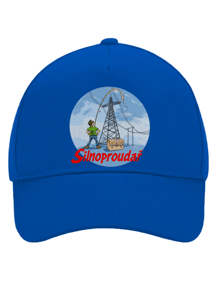 Silnoproudař kšiltovka baseballka Bright Royal
