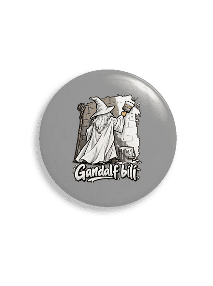 Gandalf bílí placka uni