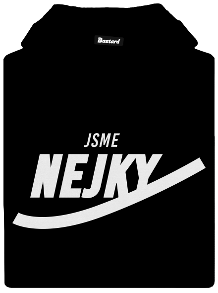 Nejky dámská mikina klokanka Black