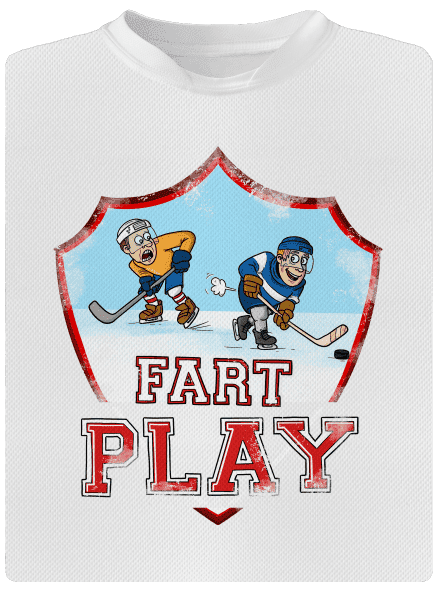 Fart Play dětské sportovní tričko White
