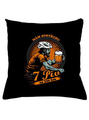 Spotřeba 7 na 100 polštář Black