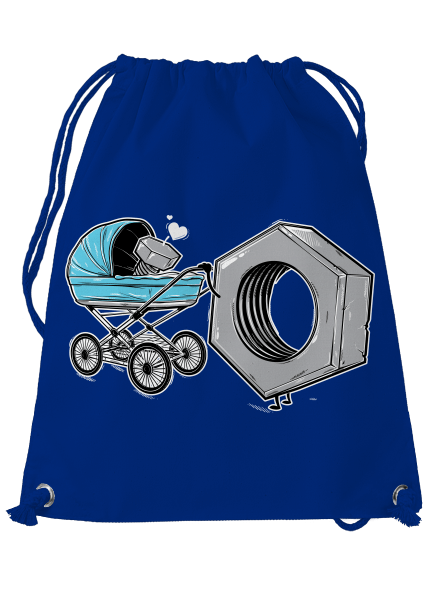 Správná matka vak Royal Blue Mal