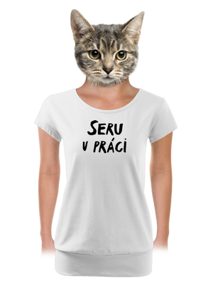 dámské tričko s lemem