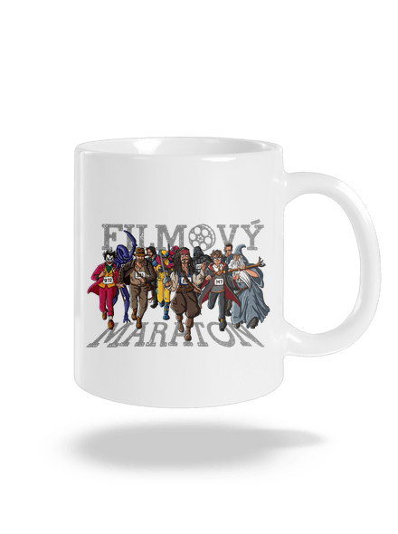Filmový maraton klasický hrnek White
