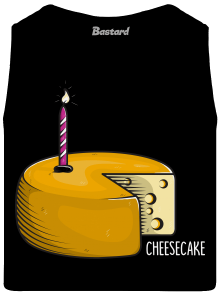 Cheese cake pánské tílko Black