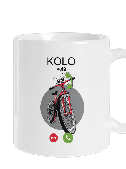 Kolo volá klasický hrnek White