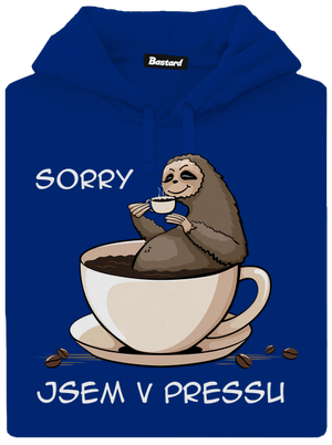 V pressu dámská mikina klokanka Royal Blue Mal