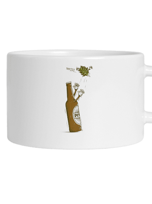 Lahváč a syn hrnek makronka White