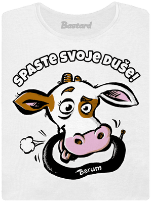 Spaste svoje duše dámské tričko s lemem White