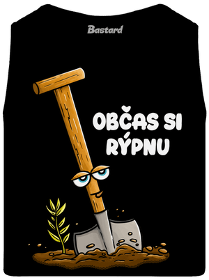 Občas si rýpnu pánské tílko Black