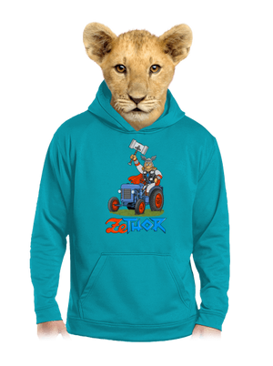 ZeThor dětská mikina klokanka Hawaiian Blue