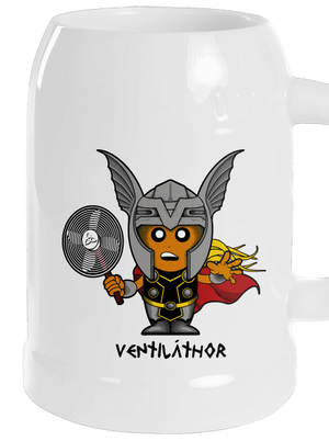 Ventiláthor půllitr White