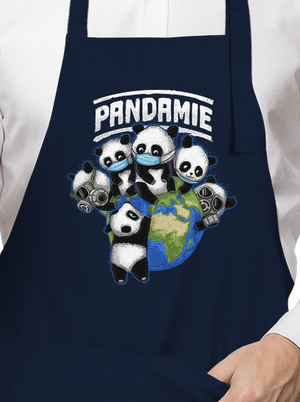 Pandamie zástěra Navy