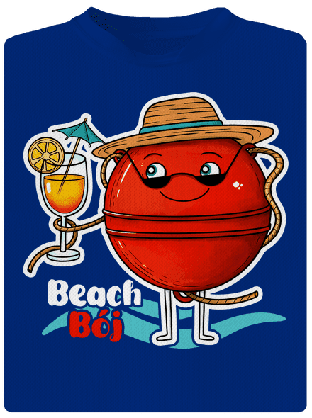 Beach Bój pánské sportovní tričko Royal Blue Mal