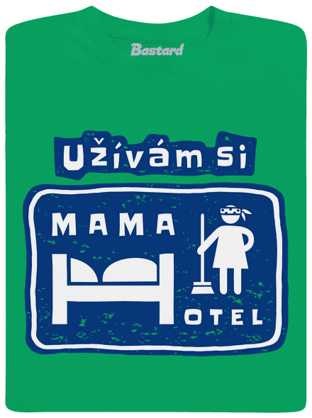 Mama Hotel dětské tričko Kelly Green
