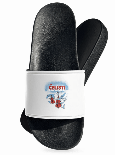 Čelisti pantofle White
