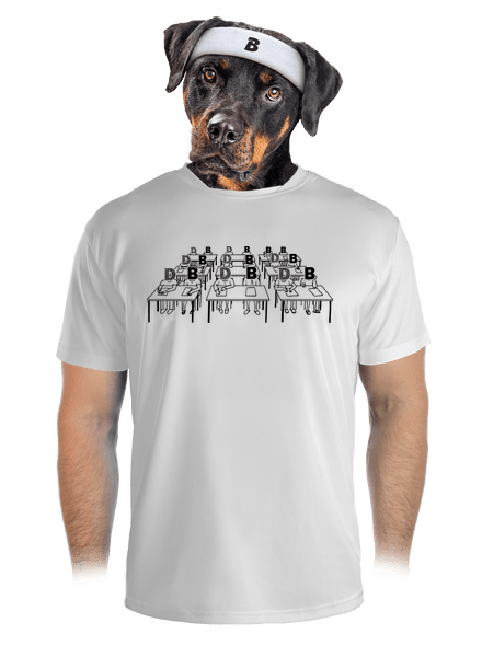 Cimrman: Debil, blbeček pánské sportovní tričko White