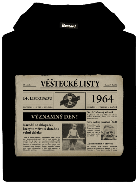 Věštecké listy dámská mikina klokanka Black