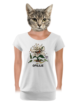 dámské tričko s lemem