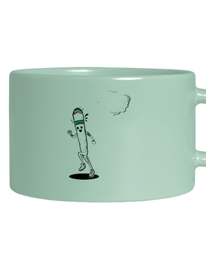 Pálím špeky hrnek makronka Mint Macaron