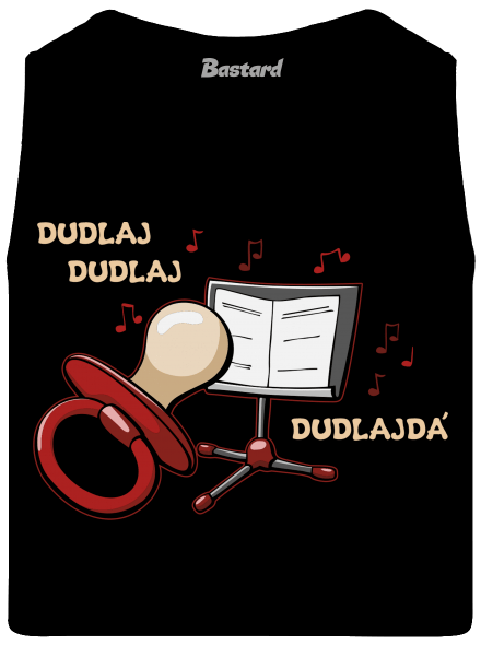 Dudlajdá pánské tílko Black