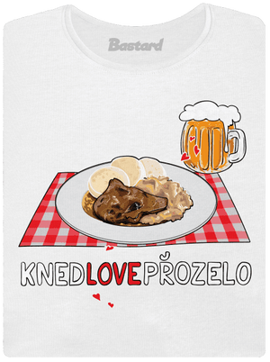 Knedlo vepřo zelo dámské tričko premium White