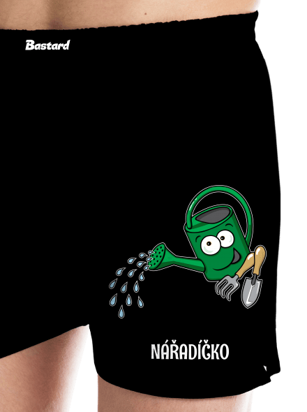 Zahrádka a nářadíčko pánské trenky Black