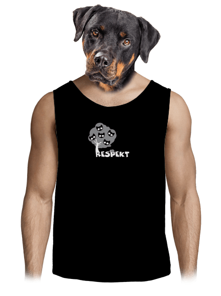Respekt pánské tílko Black