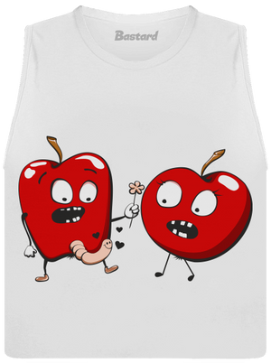 Jejda dámské tílko volné White