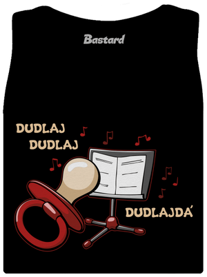 Dudlajdá dámské tílko klasické Black