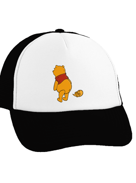 Ups kšiltovka truckerka Black cap
