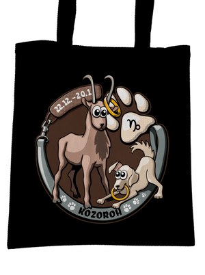 Psí horoskop: Kozoroh taška Black